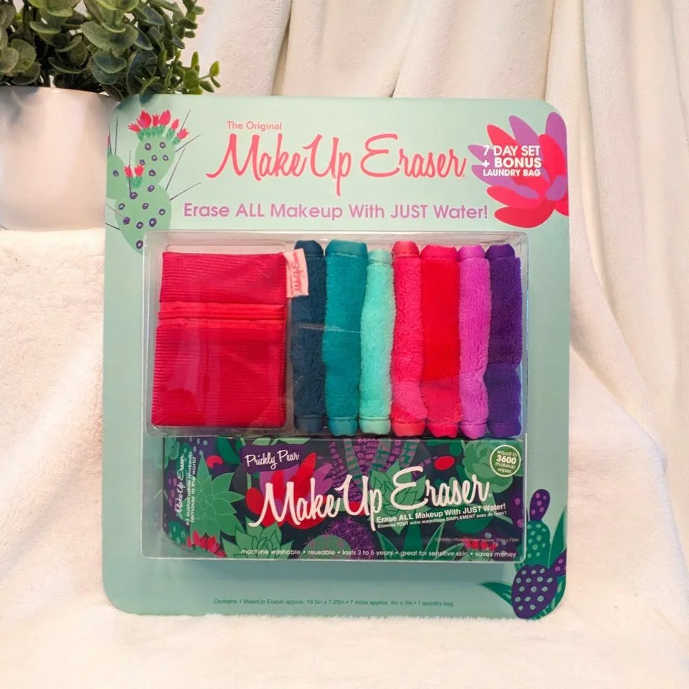 MakeUp Eraser Original 7 Day Set + Bonus Laundry Bag NIB